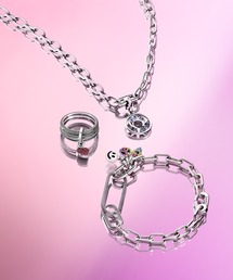 パンドラ　チェーンブレスレット　セット Pandora Moments スタッディド チェーン ブレスレット