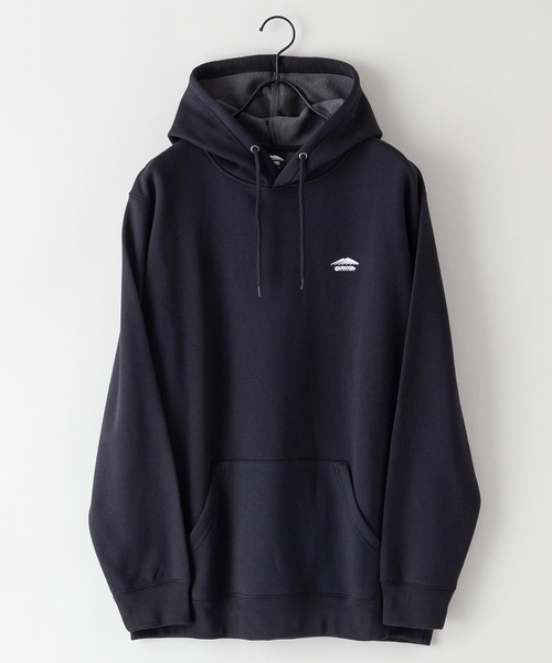 OUTDOOR PRODUCTS APPAREL(アウトドアプロダクツアパレル)の「バックプリント 裏フリースボンディング ルーズシルエット プルパーカー(パーカー・メンズ・オフホワイト/ライトブラウン/オリーブ/アイボリー/杢グレー/ブラック・MEDIUM/X-LARGE/LARGE)」の9枚目の写真