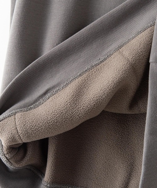 OUTDOOR PRODUCTS APPAREL(アウトドアプロダクツアパレル)の「バックプリント 裏フリースボンディング ルーズシルエット プルパーカー(パーカー・メンズ・オフホワイト/ライトブラウン/オリーブ/アイボリー/杢グレー/ブラック・MEDIUM/X-LARGE/LARGE)」の20枚目の写真