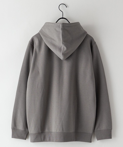 OUTDOOR PRODUCTS APPAREL(アウトドアプロダクツアパレル)の「バックプリント 裏フリースボンディング ルーズシルエット プルパーカー(パーカー・メンズ・オフホワイト/ライトブラウン/オリーブ/アイボリー/杢グレー/ブラック・MEDIUM/X-LARGE/LARGE)」の21枚目の写真