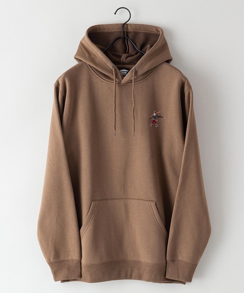 OUTDOOR PRODUCTS APPAREL(アウトドアプロダクツアパレル)の「バックプリント 裏フリースボンディング ルーズシルエット プルパーカー(パーカー・メンズ・オフホワイト/ライトブラウン/オリーブ/アイボリー/杢グレー/ブラック・MEDIUM/X-LARGE/LARGE)」の13枚目の写真
