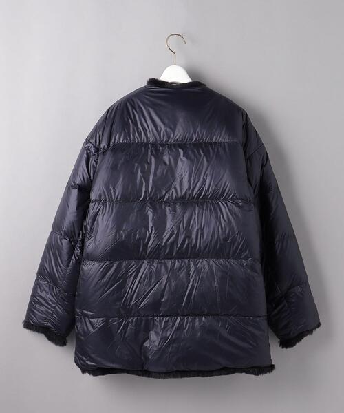 MONCLER（モンクレール）の「＜４ MONCLER HYKE（４ モンクレール ハイク）＞LEMA リバーシブル ジャケット ■■■（ダウンジャケット/コート・レディース・ベージュ/ネイビー・1/0）」の21枚目の写真