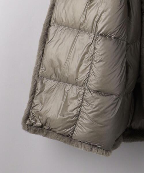 MONCLER（モンクレール）の「＜４ MONCLER HYKE（４ モンクレール ハイク）＞LEMA リバーシブル ジャケット ■■■（ダウンジャケット/コート・レディース・ベージュ/ネイビー・1/0）」の18枚目の写真