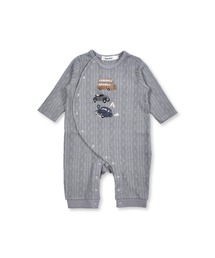 SLAP SLIP BABY（スラップスリップベビー）の「SLAPSLIPBABY/ケーブル柄車接結ロンパース(60~80cm)（ロンパース）」