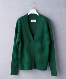 lautreamont BLEUBLANC | <lautreamont BLEUBLANC>コージーリブニットカーディガン(ニット/セーター)