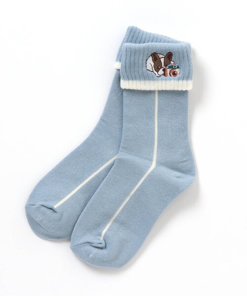 photoモチーフ刺繍ソックス（ソックス/靴下）｜BREEZE（ブリーズ）の