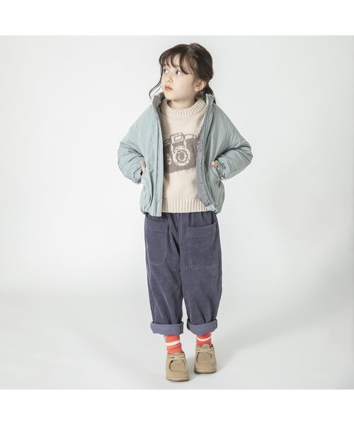 BREEZE(ブリーズ)の「photoモチーフ刺繍ソックス(ソックス/靴下・キッズ・ミント/ラベンダー/サックスブルー/オレンジ・18/21/15 )」の13枚目の写真