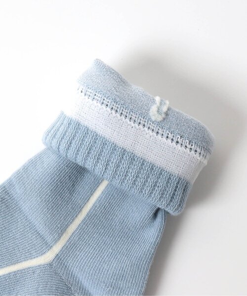 BREEZE(ブリーズ)の「photoモチーフ刺繍ソックス(ソックス/靴下・キッズ・ミント/ラベンダー/サックスブルー/オレンジ・18/21/15 )」の14枚目の写真