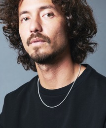 Magine | シルバー 角甲丸チェーン ネックレス(L) 50cm(ネックレス)