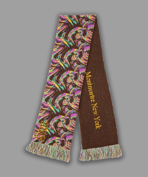 MONTMARTRE NEW YORK（モンマルトルニューヨーク）の「MONTMARTRE New York Guava Scarf (S-57)（マフラー・メンズ・その他・FREE）」の5枚目の写真