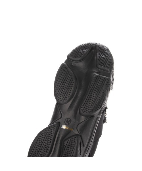 Realta(レアルタ)の「Realta(レアルタ) 軽量ボリュームソールビジューダッド スニーカー(スニーカー・レディース・ブラック/ブラック系その他/ホワイト・L/LL/M/S)」の22枚目の写真