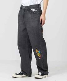 XLARGE | EMBROIDERY RAVE DENIM PANTS(その他パンツ)