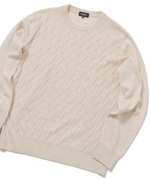 MEN'S BIGI | 12Gジャガードニット(ニット/セーター)