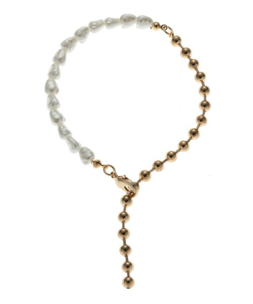 jouetie（ジュエティ）の「ドッキングボールチェーンブレスレット（ブレスレット・レディース・シルバー/ゴールド・FREE）」の10枚目の写真