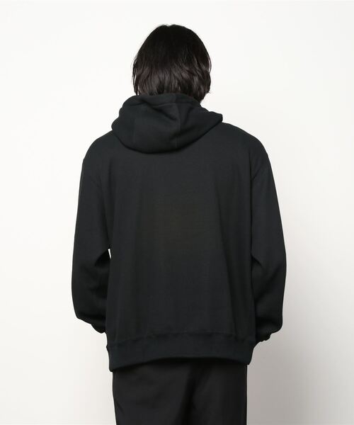 SUNNY SPORTS(サニースポーツ)の「SUNNY SPORTS/サニースポーツ THERMAL PULL-OVER HOODIE BOMBER HEAT(パーカー・メンズ・ブラック/ベージュ・SMALL/MEDIUM/LARGE)」の4枚目の写真