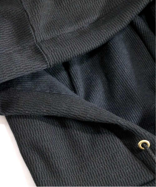 SUNNY SPORTS(サニースポーツ)の「SUNNY SPORTS/サニースポーツ THERMAL PULL-OVER HOODIE BOMBER HEAT(パーカー・メンズ・ブラック/ベージュ・SMALL/MEDIUM/LARGE)」の6枚目の写真