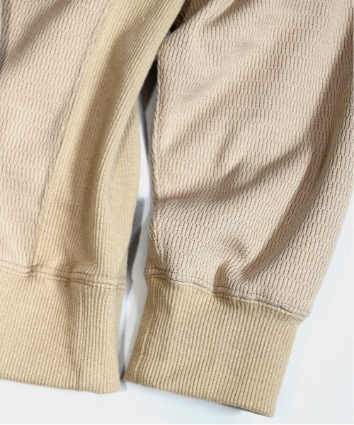 SUNNY SPORTS(サニースポーツ)の「SUNNY SPORTS/サニースポーツ THERMAL PULL-OVER HOODIE BOMBER HEAT(パーカー・メンズ・ブラック/ベージュ・SMALL/MEDIUM/LARGE)」の14枚目の写真