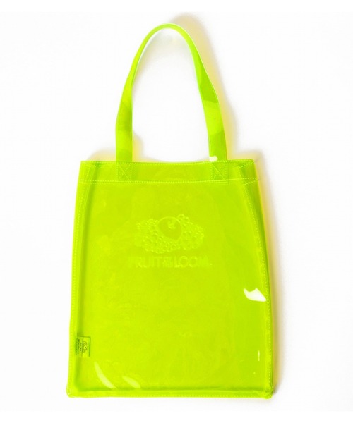 FRUIT OF THE LOOM(フルーツオブザルーム)の「【FRUIT OF THE LOOM】PVC COLOR ドキュメント/トートバッグ(トートバッグ・レディース・グリーン/イエロー/ブラウン/パープル/ピンク/オフホワイト・FREE)」の6枚目の写真