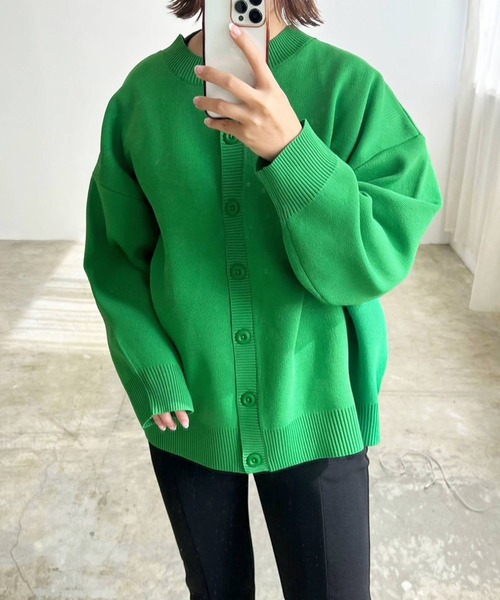 LIAN（リアン）の「2WAYオーバーサイズニットカーディガン