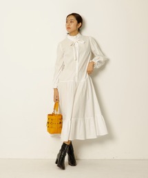 JUSGLITTY（ジャスグリッティー）の「ショートベスト×ワンピースSET 