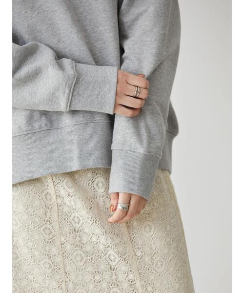 AMERICAN HOLIC（アメリカンホリック）の「裏毛ロゴプルオーバー1（スウェット・レディース・ホワイト系その他/グレー系その他・M/L）」の18枚目の写真