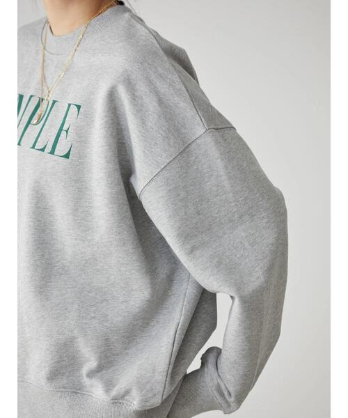 AMERICAN HOLIC（アメリカンホリック）の「裏毛ロゴプルオーバー1（スウェット・レディース・ホワイト系その他/グレー系その他・M/L）」の17枚目の写真