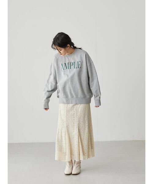 AMERICAN HOLIC（アメリカンホリック）の「裏毛ロゴプルオーバー1（スウェット・レディース・ホワイト系その他/グレー系その他・M/L）」の16枚目の写真