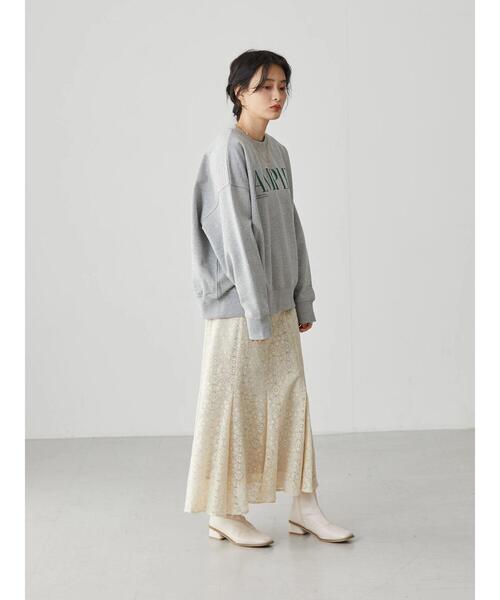 AMERICAN HOLIC（アメリカンホリック）の「裏毛ロゴプルオーバー1（スウェット・レディース・ホワイト系その他/グレー系その他・M/L）」の15枚目の写真