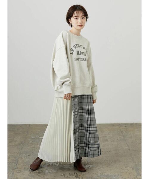 AMERICAN HOLIC（アメリカンホリック）の「裏毛ロゴプルオーバー1（スウェット・レディース・ホワイト系その他/グレー系その他・M/L）」の13枚目の写真