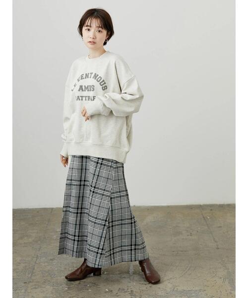 AMERICAN HOLIC（アメリカンホリック）の「裏毛ロゴプルオーバー1（スウェット・レディース・ホワイト系その他/グレー系その他・M/L）」の12枚目の写真