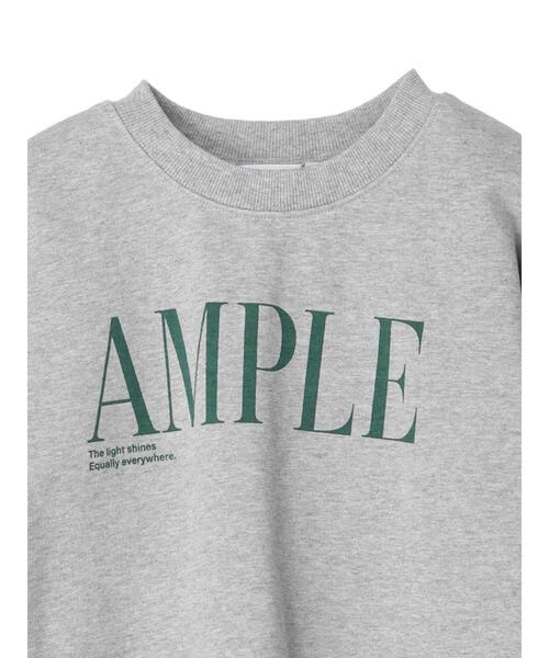 AMERICAN HOLIC（アメリカンホリック）の「裏毛ロゴプルオーバー1（スウェット・レディース・ホワイト系その他/グレー系その他・M/L）」の9枚目の写真