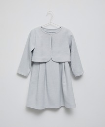 ROPE' PICNIC（ロペピクニック）の「【KIDS】ファンシーツィードボレロ＆ワンピースセットアップ（ワンピース・キッズ）」