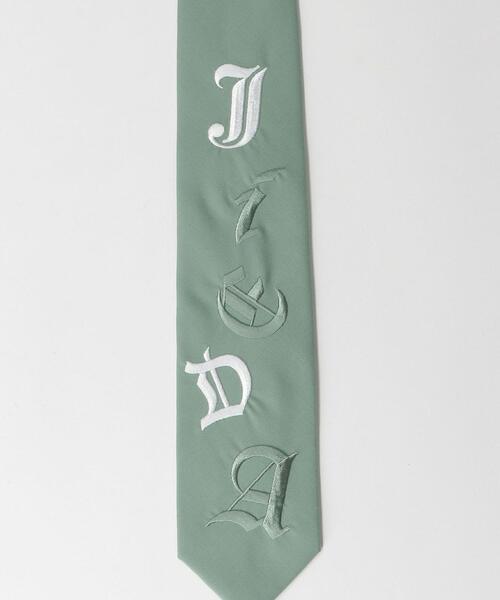 Jieda（ジエダ）の「＜JieDa＞ EMB TIE/ネクタイ（ネクタイ・メンズ・ライム/ブラック・FREE）」の3枚目の写真