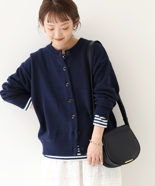 セール】2wayクルーネックニット◇（カーディガン/ボレロ）｜SLOBE