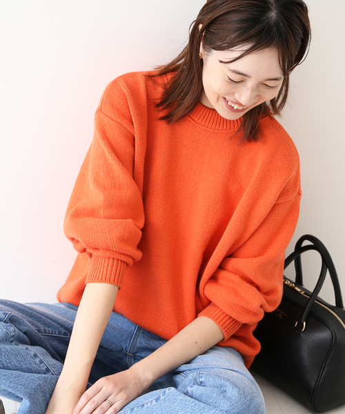 セール】2wayクルーネックニット◇（カーディガン/ボレロ）｜SLOBE