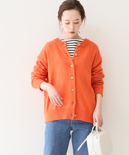 セール】2wayクルーネックニット◇（カーディガン/ボレロ）｜SLOBE