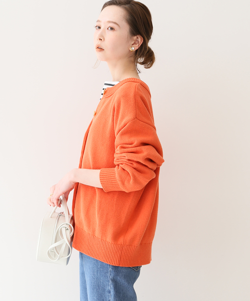 セール】2wayクルーネックニット◇（カーディガン/ボレロ）｜SLOBE