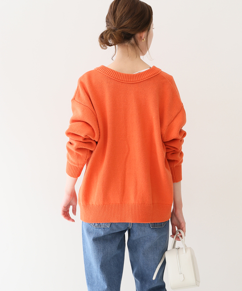 セール】2wayクルーネックニット◇（カーディガン/ボレロ）｜SLOBE