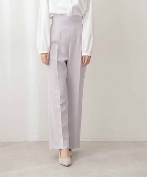 PROPORTION BODY DRESSING(プロポーションボディドレッシング)の「ハイウエストストレートフレアーパンツ / 1212130201(その他パンツ・レディース・グレー/ピンク・MEDIUM/SMALL)」の4枚目の写真