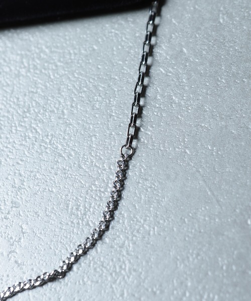 UNION STATION（ユニオンステーション）の「ブラスチェーンネックレス（ネックレス・メンズ・A/B/C/D・FREE）」の9枚目の写真