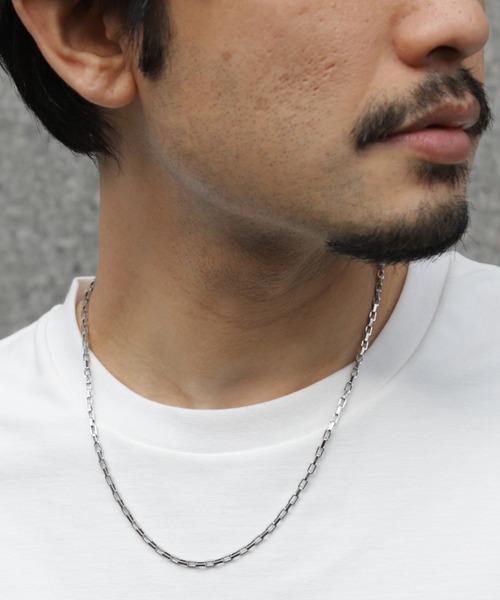 UNION STATION（ユニオンステーション）の「ブラスチェーンネックレス（ネックレス・メンズ・A/B/C/D・FREE）」の15枚目の写真