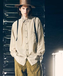 MAISON SPECIAL | 《ユニセックスアイテム》ストライププライムオーバーシアーシャツ【MAISON SPECIAL/メゾンスペシャル】(シャツ/ブラウス)