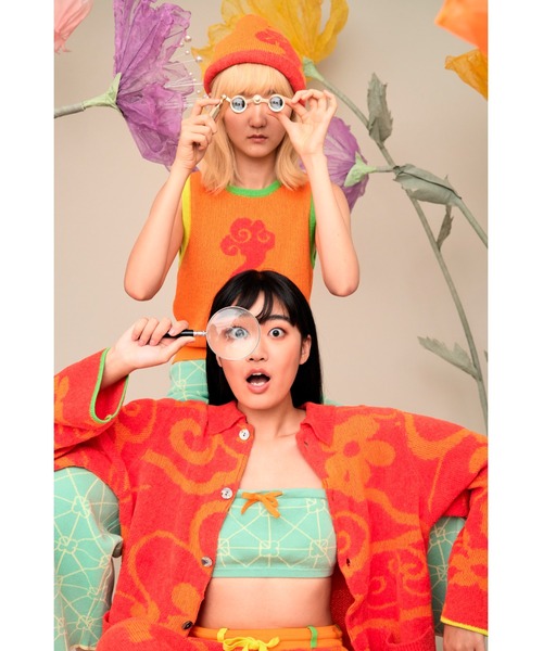 YanYan TERI FAFA BEANIE ビーニー YanYan（ヤンヤン）の「TERI FAFA BEANIE（ニットキャップ