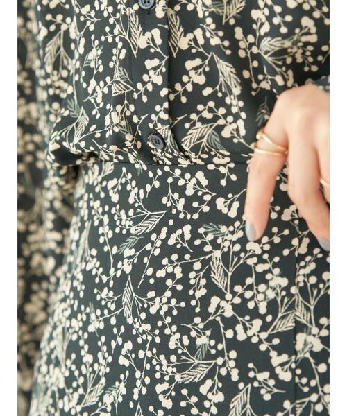 earth music&ecology（アースミュージックアンドエコロジー）の「フラワーマーメイドスカート＊（スカート・レディース・ブラック/ベージュ・S/M）」の14枚目の写真