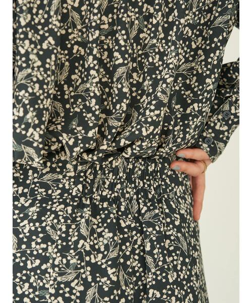 earth music&ecology（アースミュージックアンドエコロジー）の「フラワーマーメイドスカート＊（スカート・レディース・ブラック/ベージュ・S/M）」の13枚目の写真