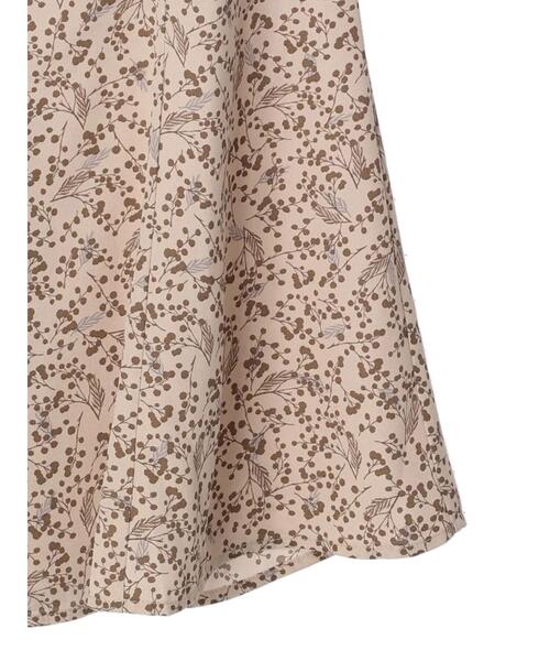 earth music&ecology（アースミュージックアンドエコロジー）の「フラワーマーメイドスカート＊（スカート・レディース・ブラック/ベージュ・S/M）」の8枚目の写真