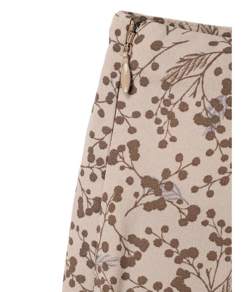 earth music&ecology（アースミュージックアンドエコロジー）の「フラワーマーメイドスカート＊（スカート・レディース・ブラック/ベージュ・S/M）」の6枚目の写真