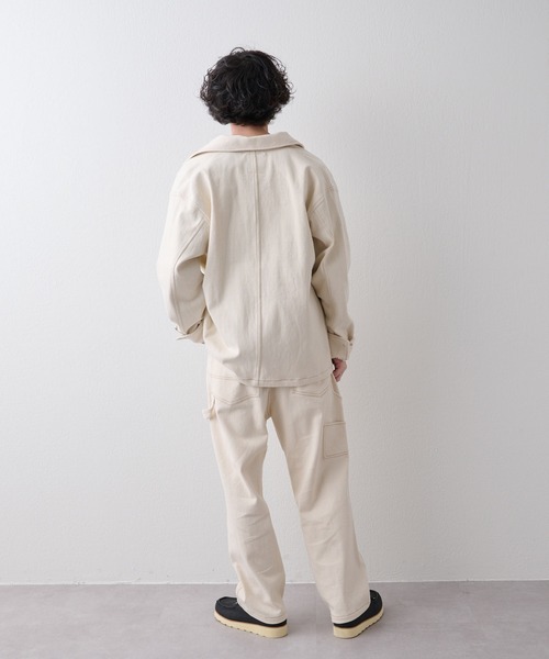 CIAOPANIC TYPY（チャオパニックティピー）の「【TYPYDENIM】カバーオール（カバーオール・メンズ・ネイビー/アイボリー/ブルー・MEDIUM/LARGE）」の9枚目の写真