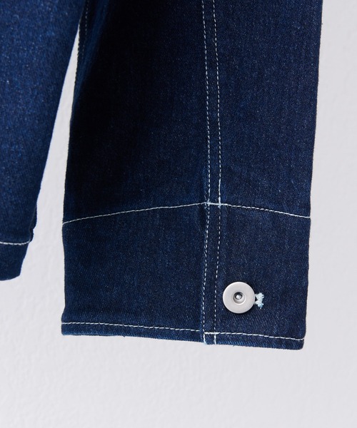 CIAOPANIC TYPY（チャオパニックティピー）の「【TYPYDENIM】カバーオール（カバーオール・メンズ・ネイビー/アイボリー/ブルー・MEDIUM/LARGE）」の22枚目の写真