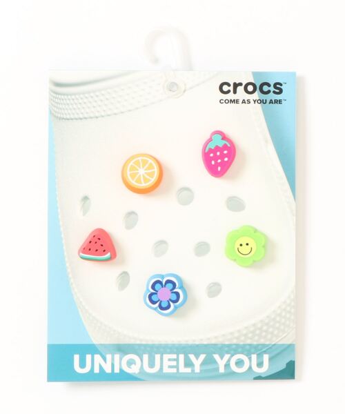 crocs(クロックス)の「クロックス crocs ファン イレーサー 5Pack Fun Eraser 5 Pack(シューズアクセサリー・レディース・その他・ONE SIZE)」の1枚目の写真